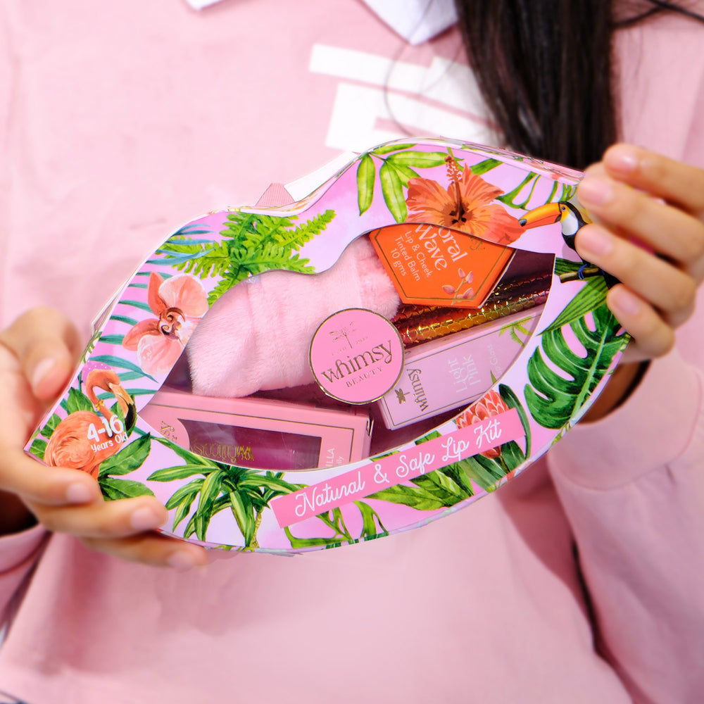 Combo of - Gloss ‘N’ Go - Lip Gloss and Red Dew- Lip & Cheek Tint For Teens