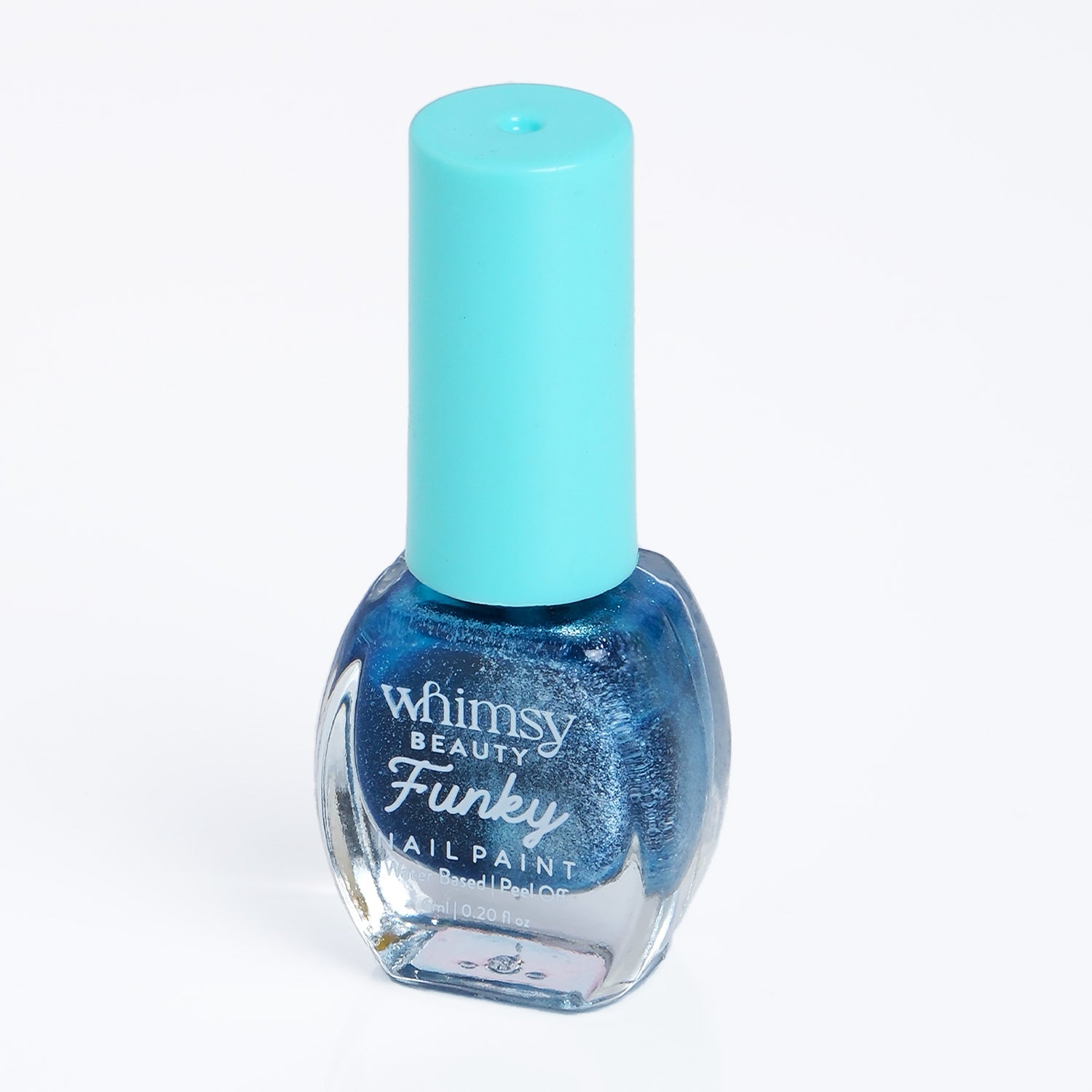 Whimsy Funky Blue Glitter Nailpaint