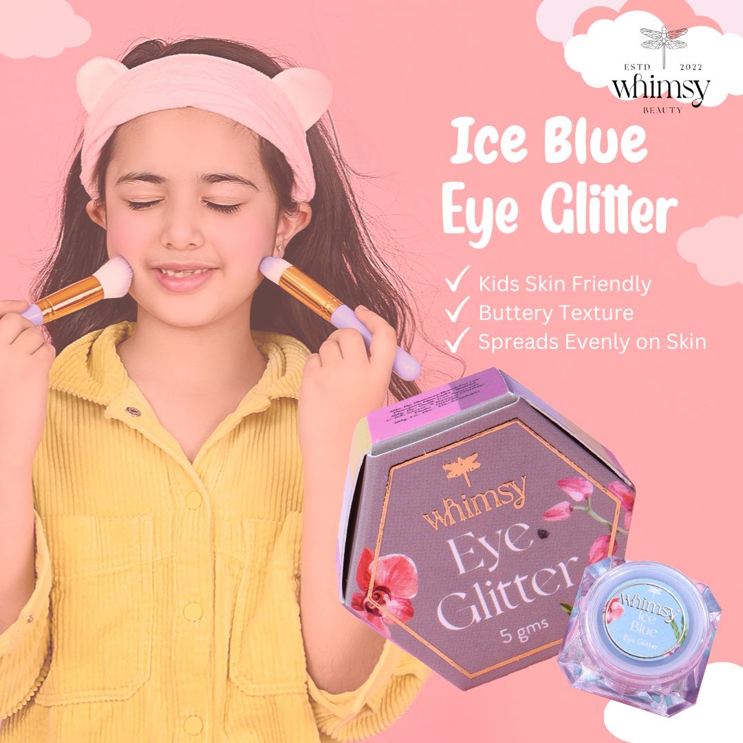 Ice Blue - Eye Glitter For Preteen and Teens Girls