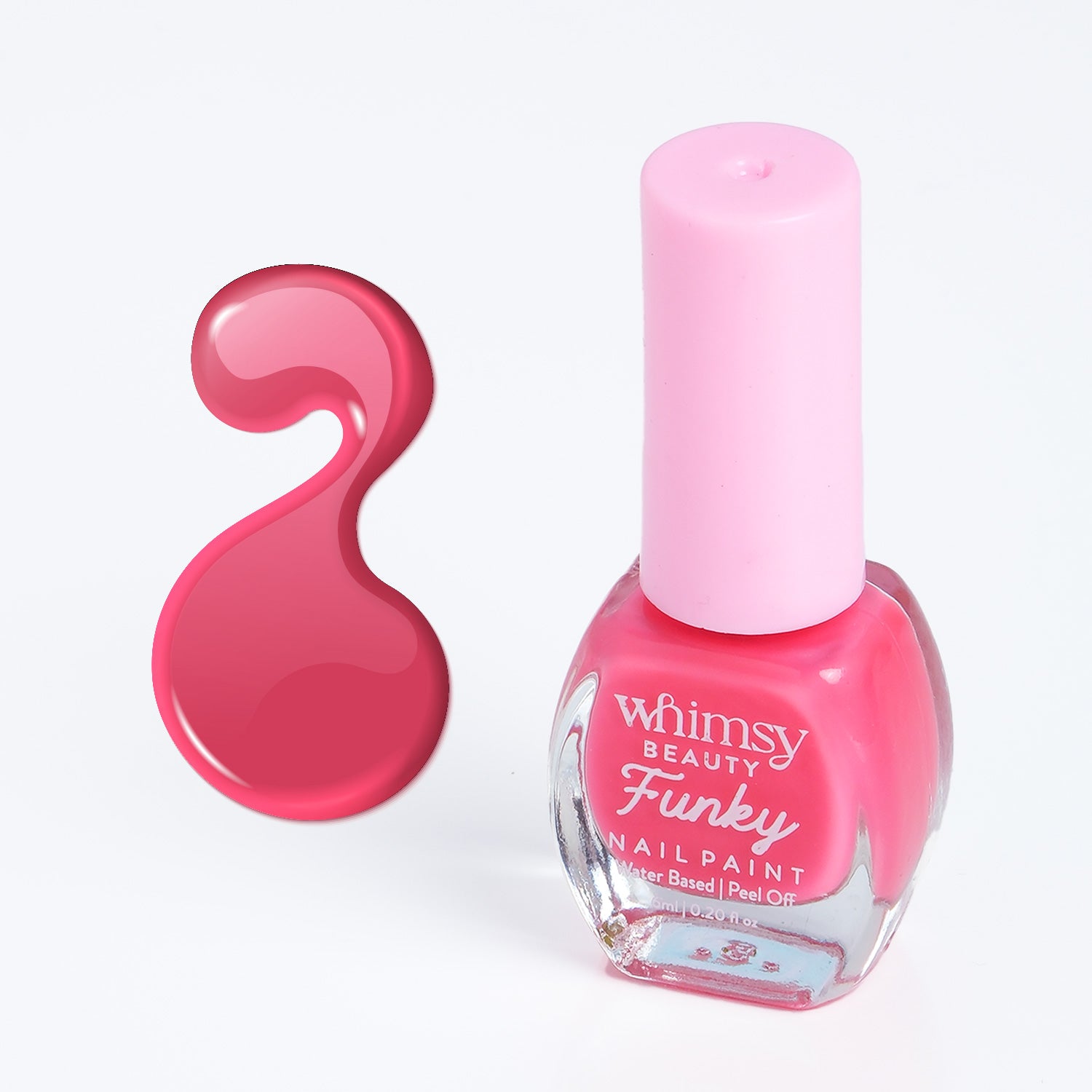 Whimsy Funky Pink Nail Paint