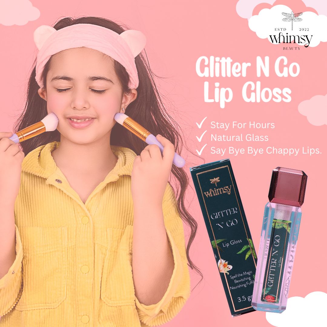 Glitter ‘N’ Go - Silver Glitter Lip Gloss