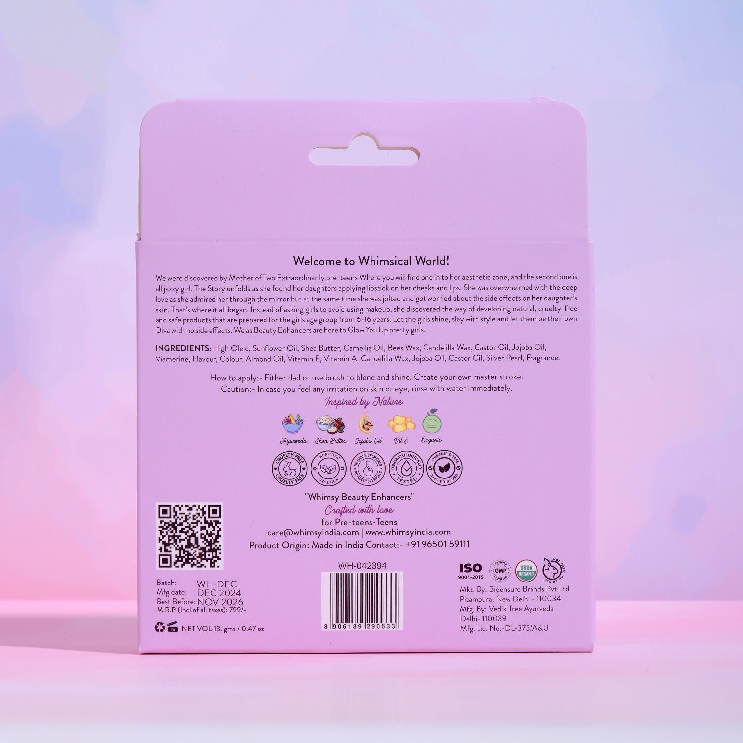 Whimsy Lip Candies - Pack of 2