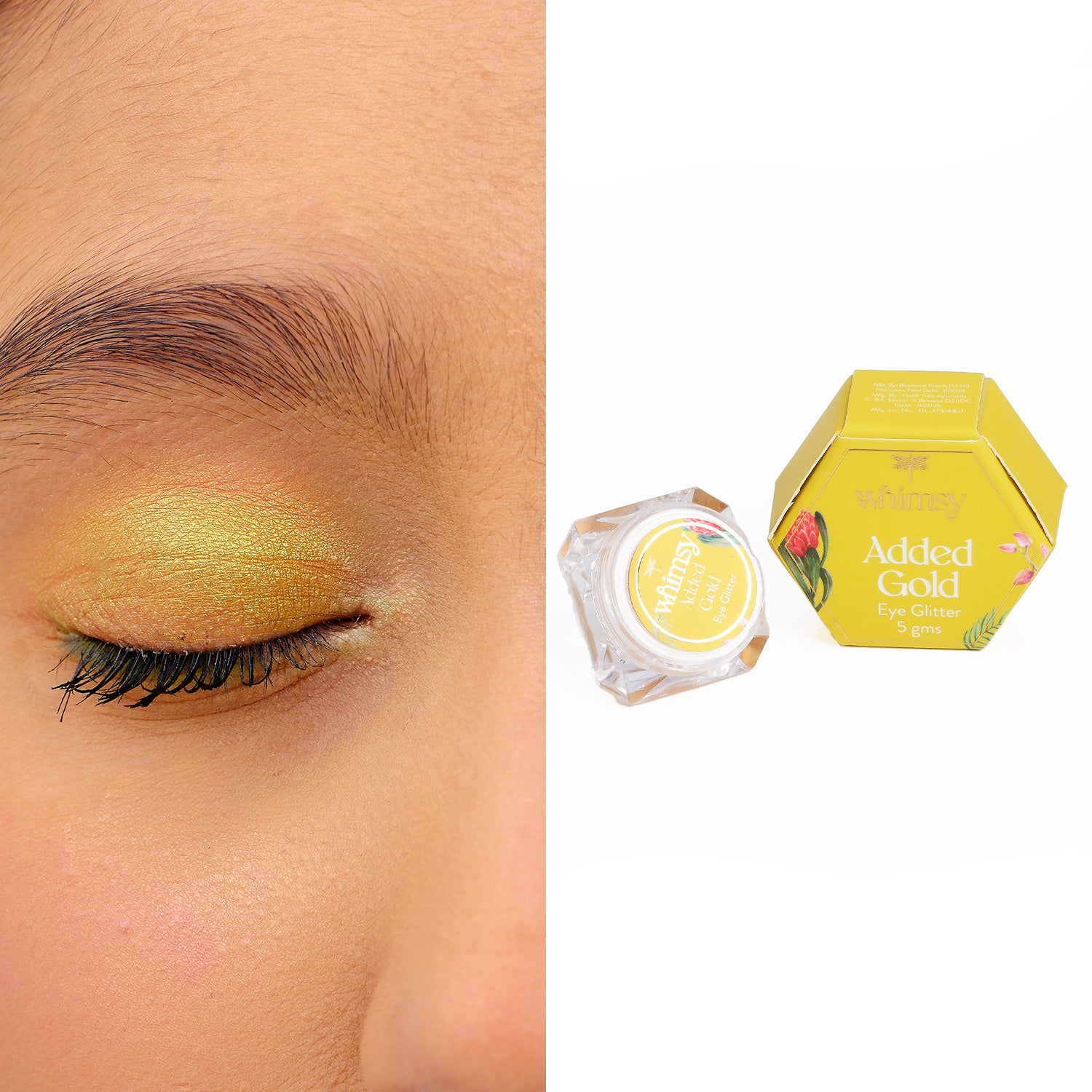 Added Gold Eye Glitter - 5gm