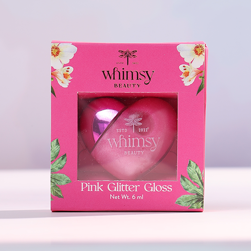 Pink Glitter Gloss