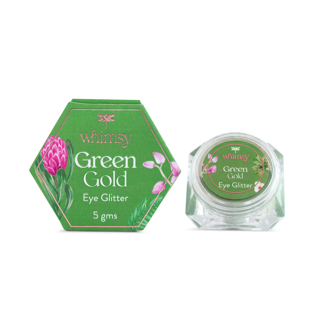 Green Gold - Eye Glitter For Preteen and Teens Girls