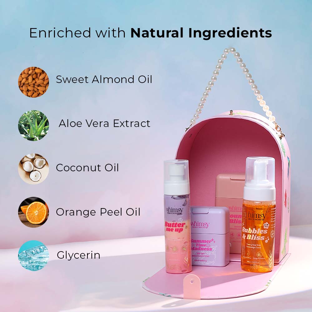 Whimsy Gentle Care Skin and Hair Essentials Kit