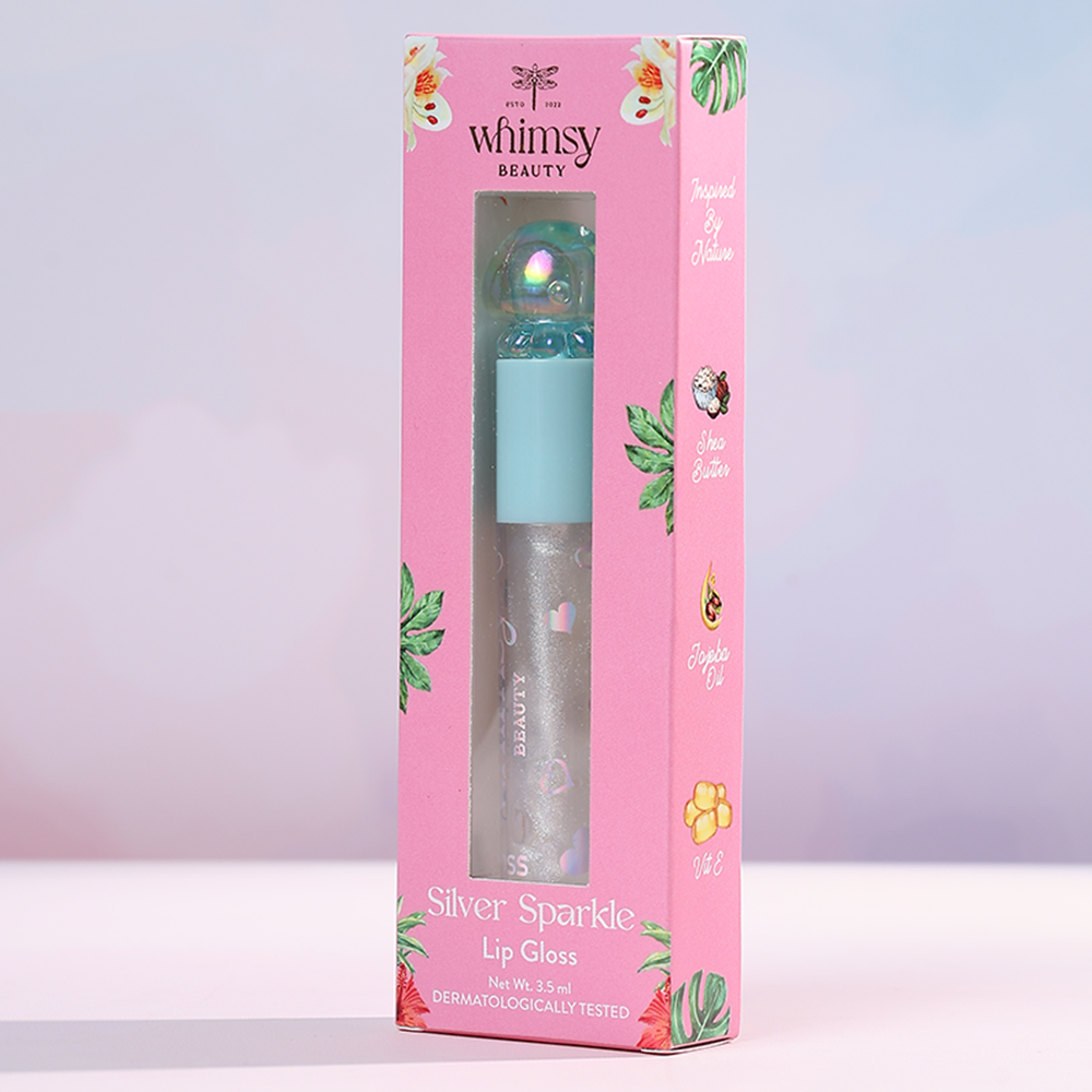 Silver Sparkle Lip Gloss