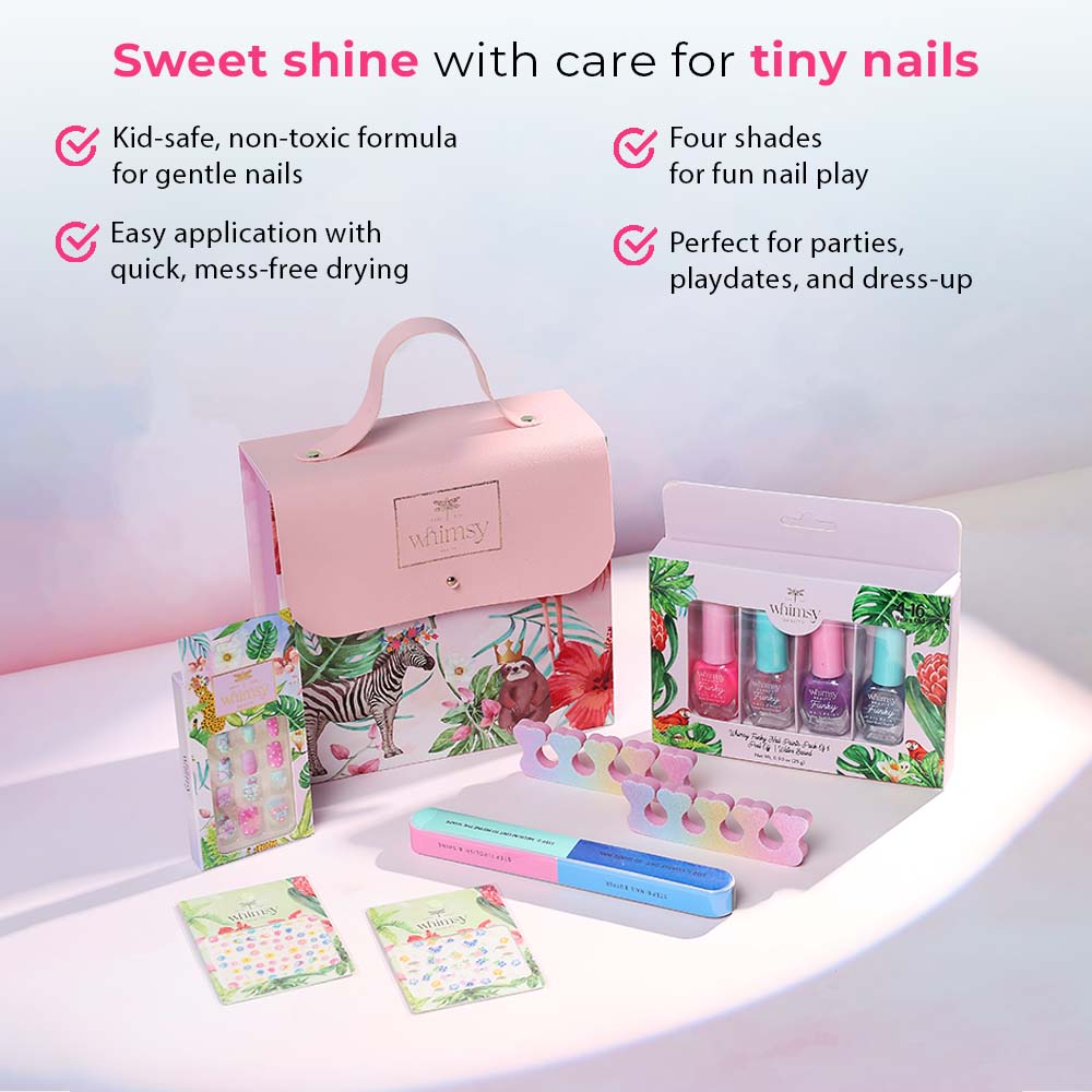 Whimsy Sweet Shine Nail Kit - Pack of 5