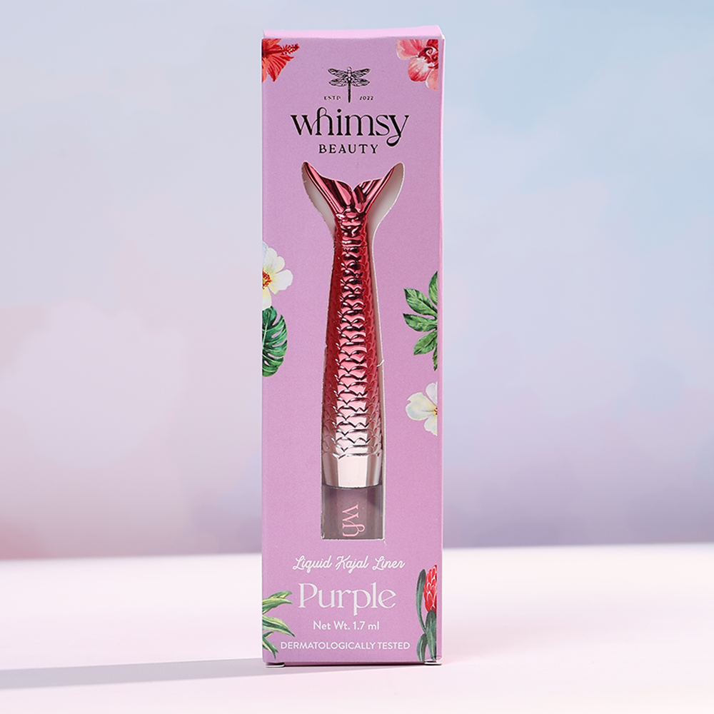 Mermaid Liquid Kajal Liner- Purple