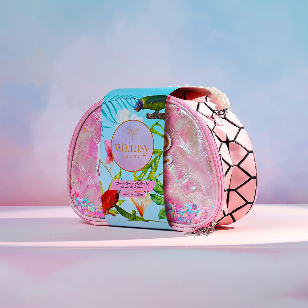 Whimsy Love Vanity Beauty Kit For Kids & Teens - Pack of 11