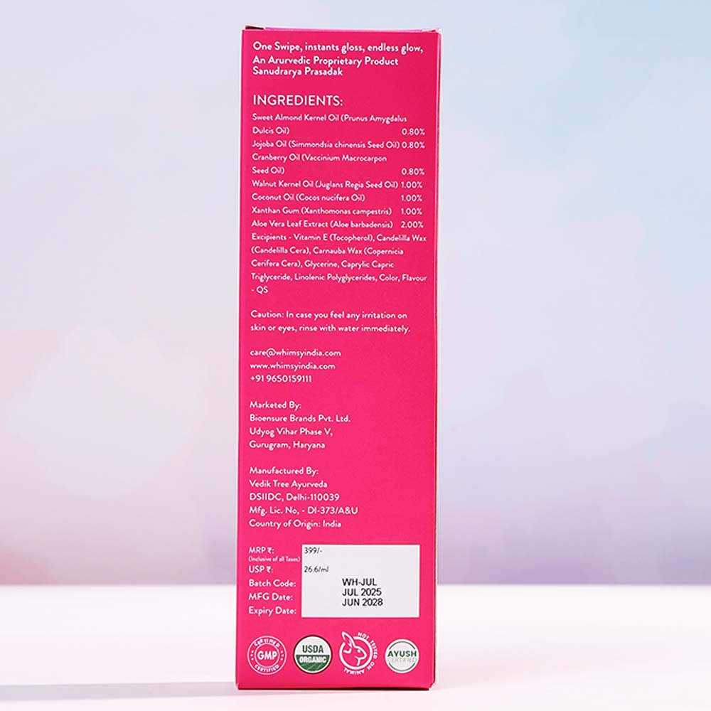 Heart Lip Jelly -Bubblegum (Pink) - 15ml