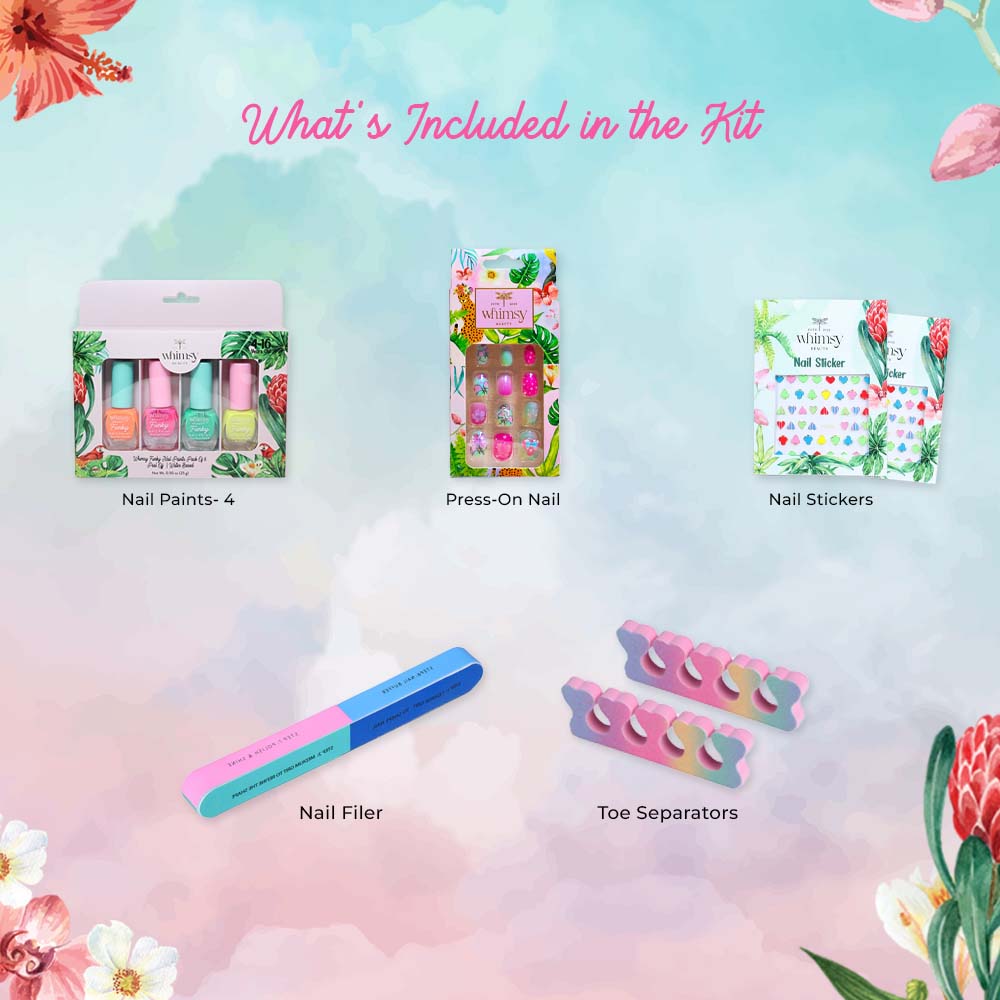 Whimsy Sweet Shine Nail Kit - Pack of 5