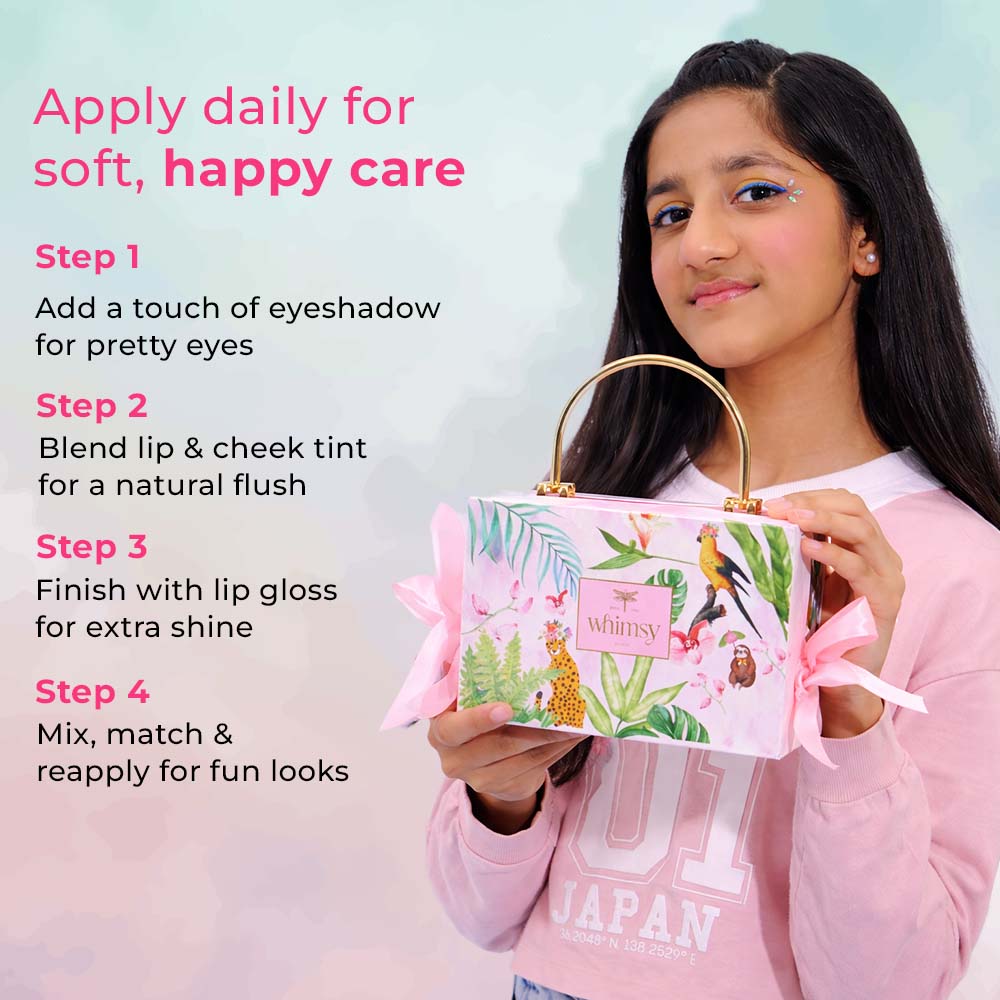 Whimsy Magical Clutch Beauty Kit For Kids & Teens - Pack of 5