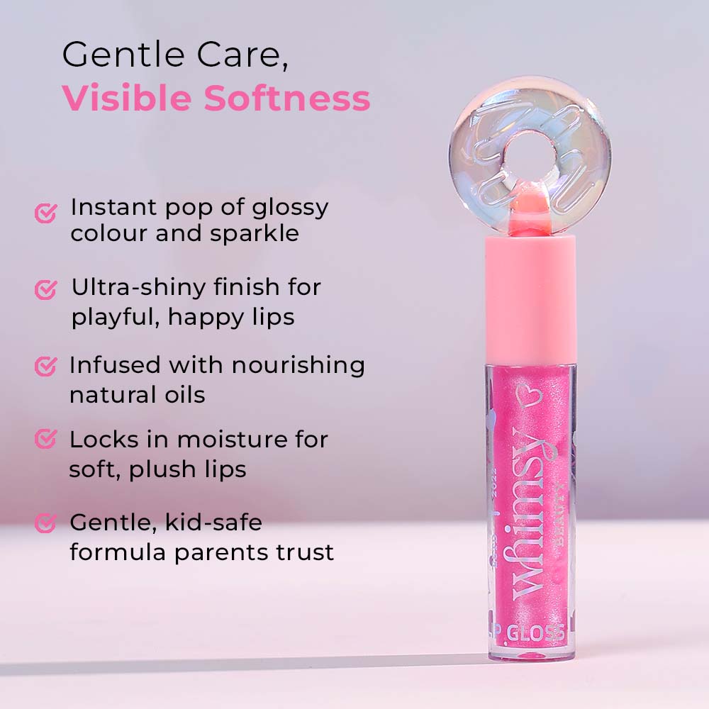 Pink Sparkle Lip Gloss - 3.5ml