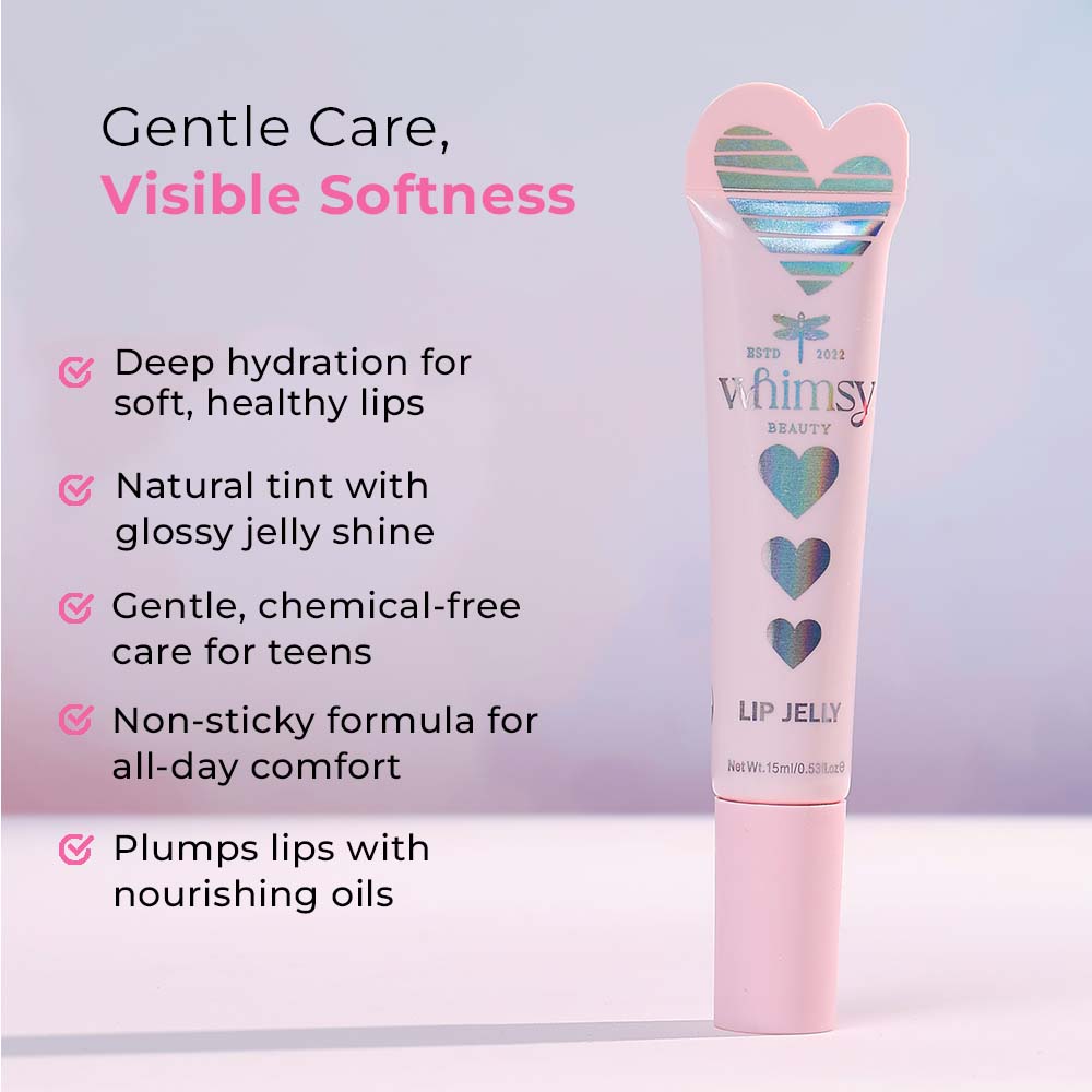 Heart Lip Jelly -Bubblegum (Pink) - 15ml