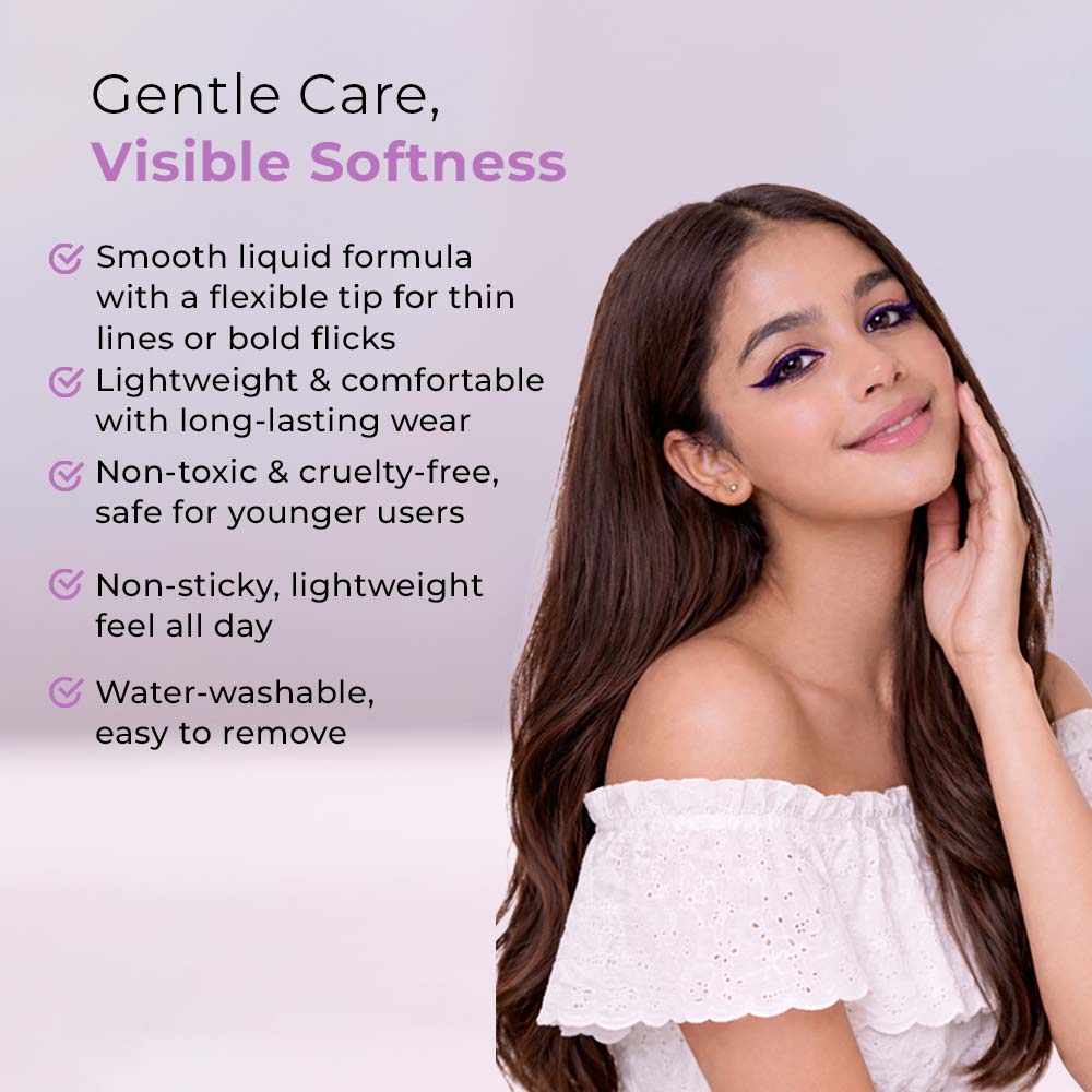 Mermaid Liquid Kajal Liner- Purple