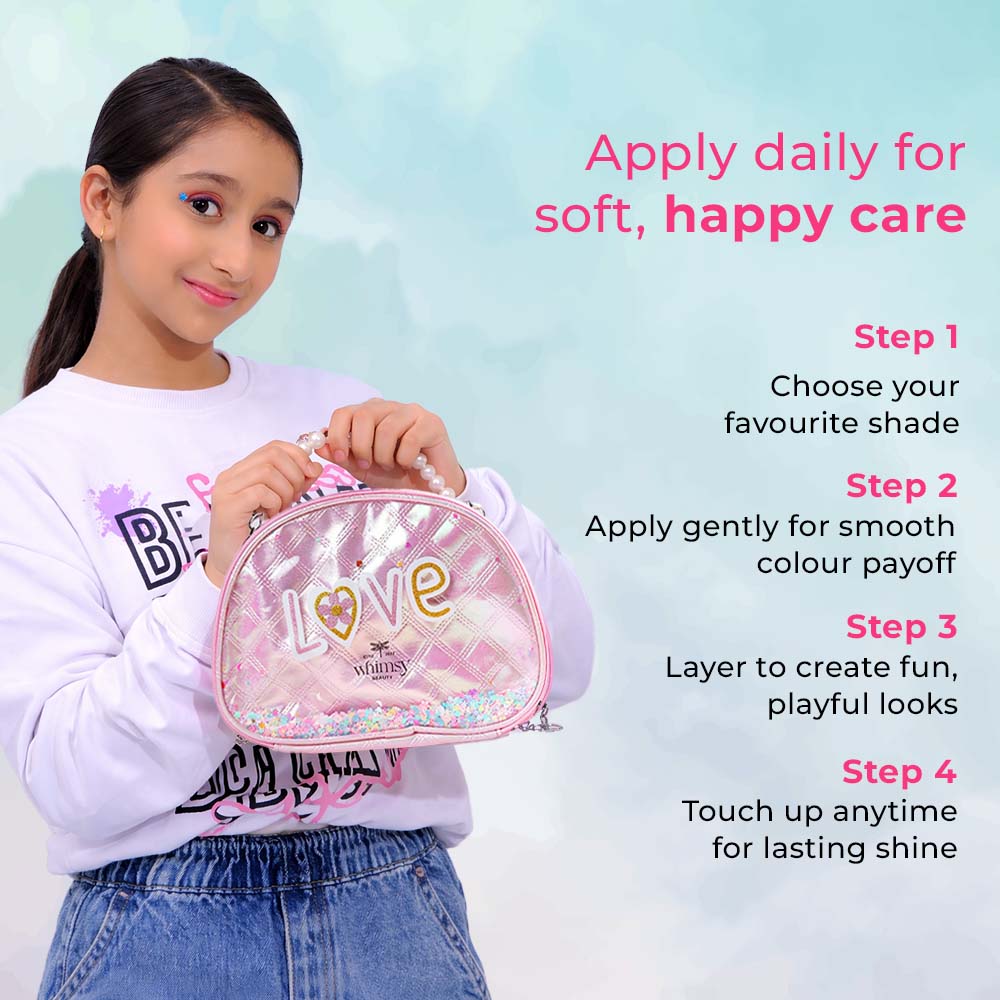 Whimsy Love Vanity Beauty Kit For Kids & Teens - Pack of 11