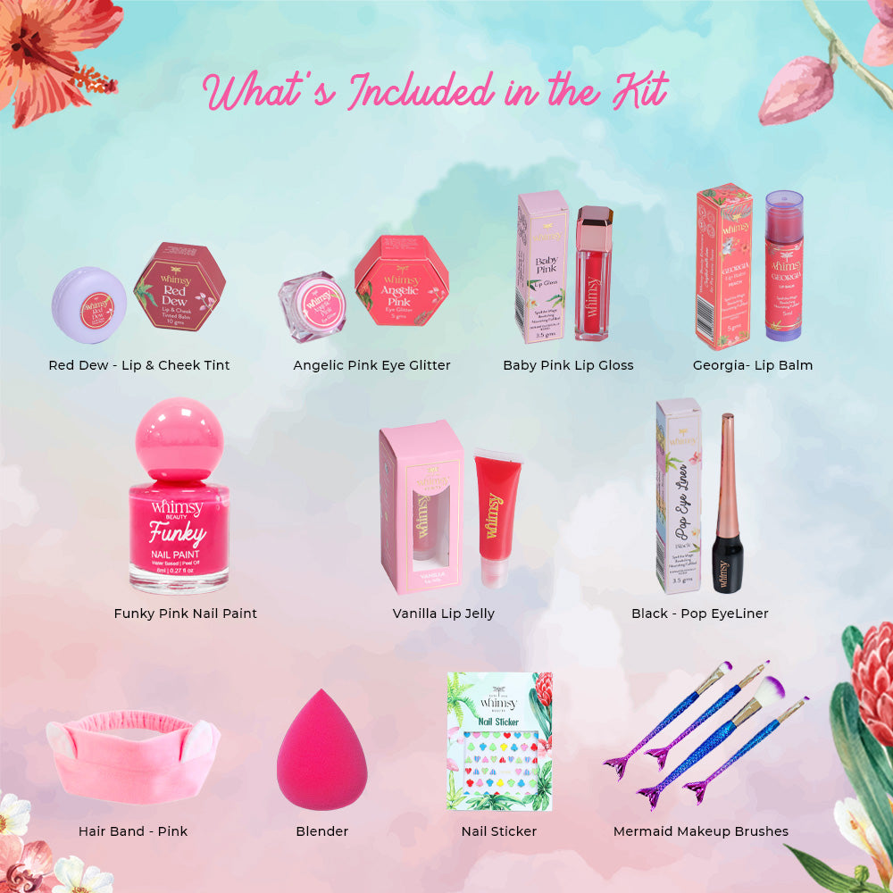 Whimsy Beauty Blossom Beauty Kit - Pack of 14