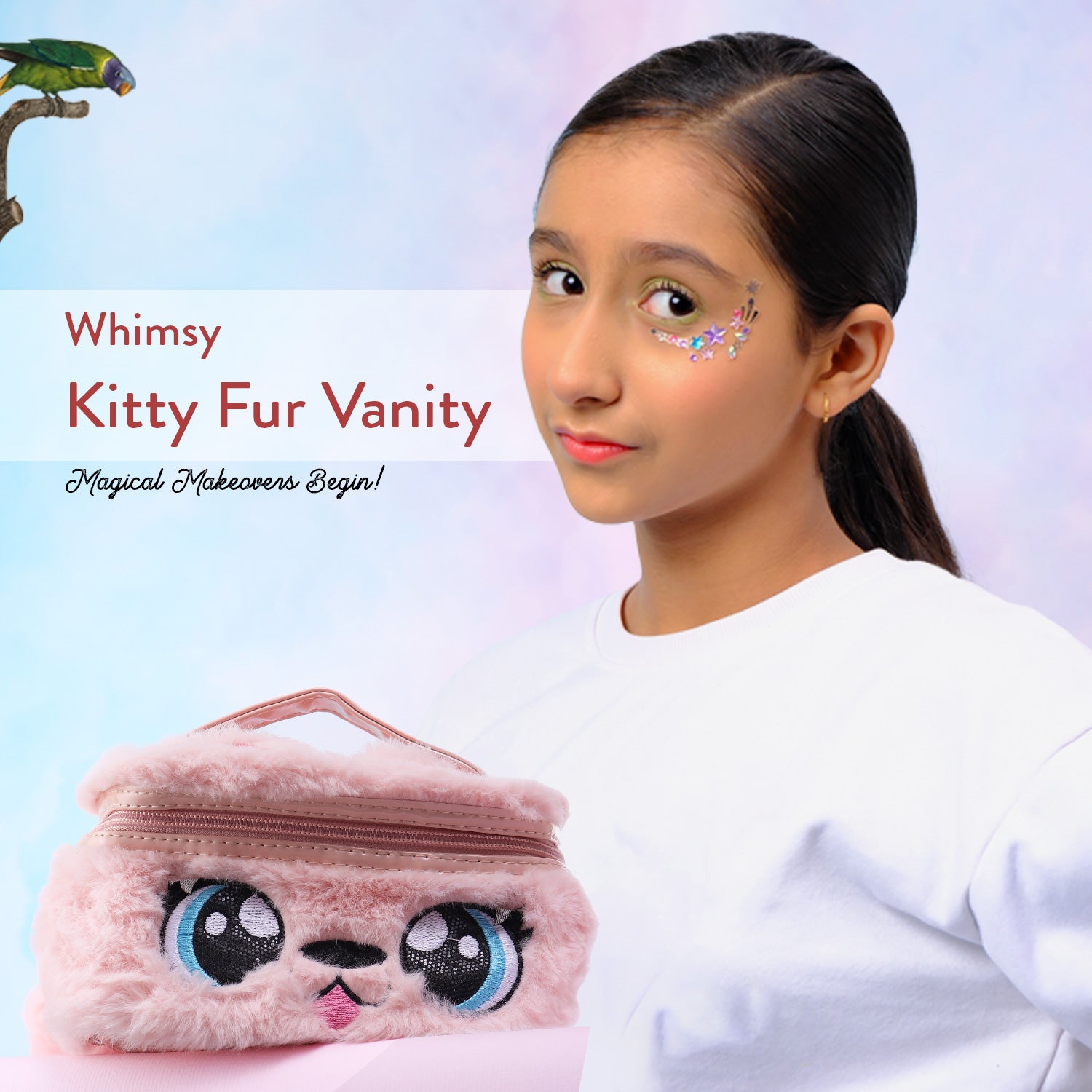 Kitty Fur Vanity Beauty kit - Pack of 10