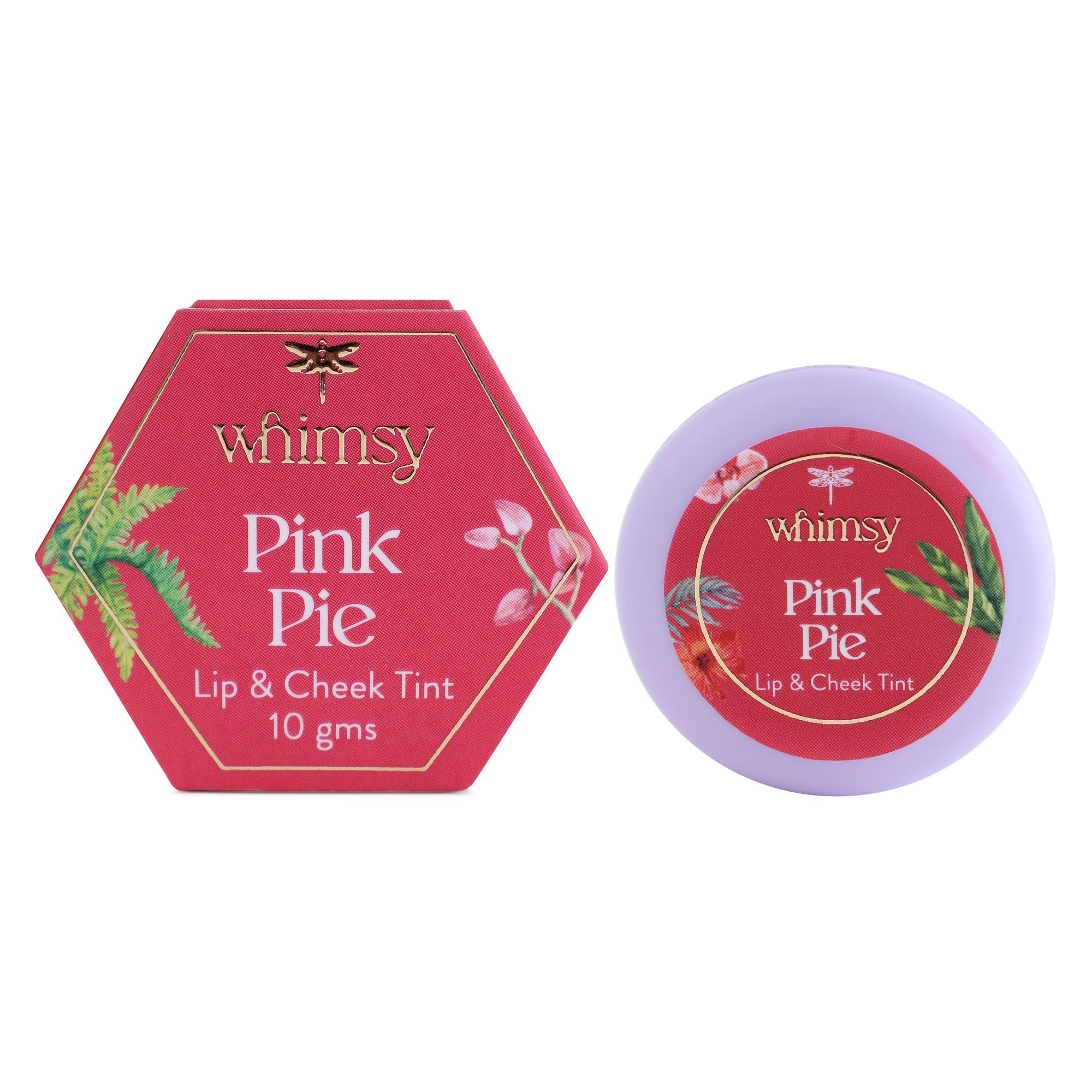 Combo of Lip & Cheek Tints - Pink Pie, Coral Wave and Red Dew For Teen and Preteen Girls