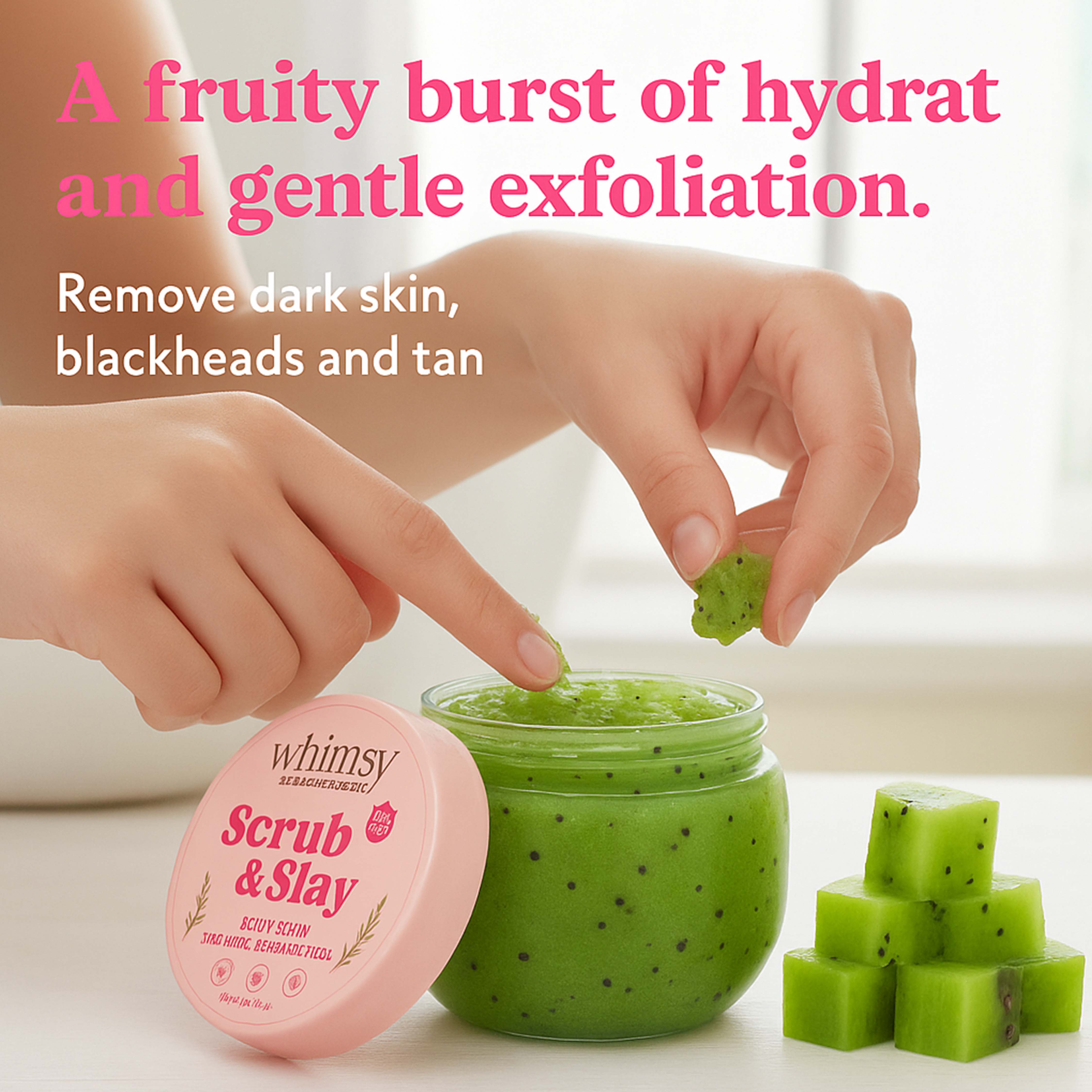 Whimsy Kiwi Body Scrub (4-16 Years)