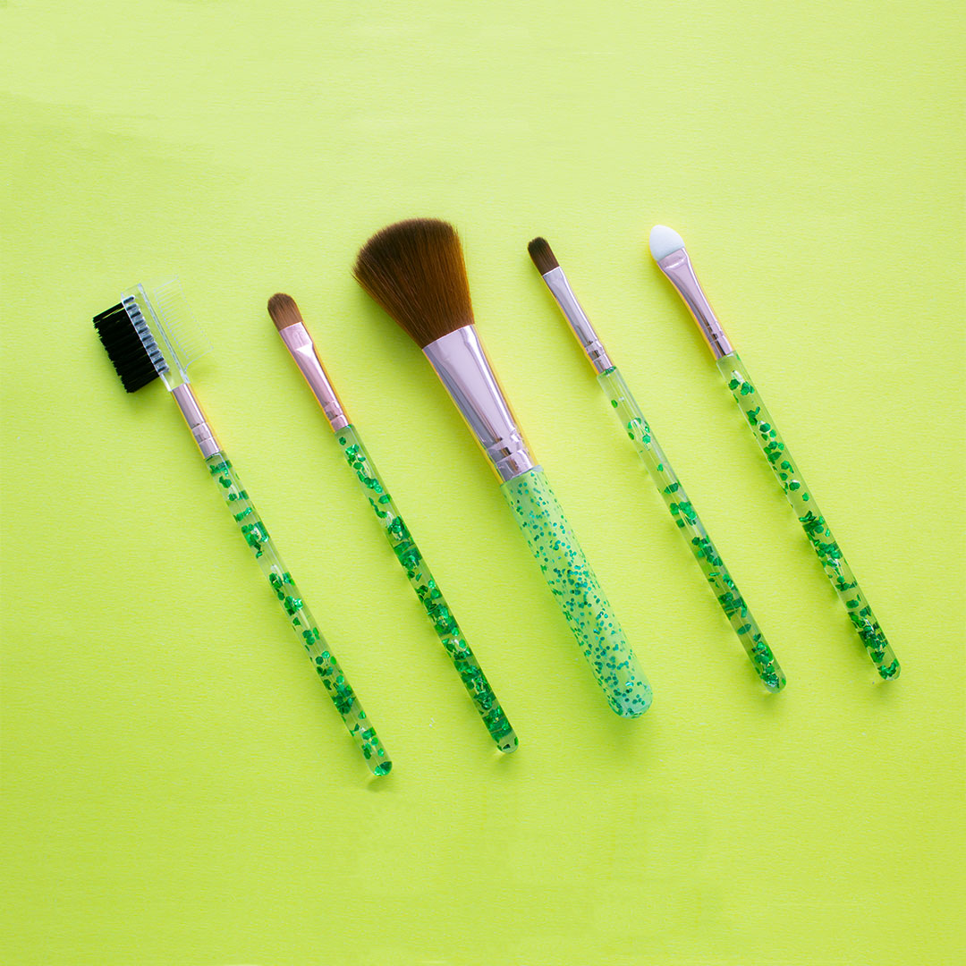 Makeup Brushes Ultra Soft Bristle - Set of 5