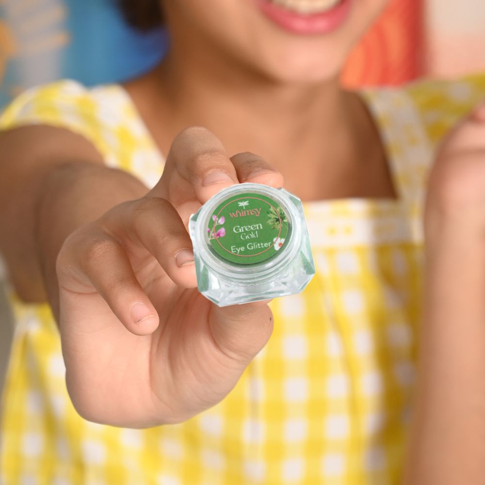 Green Gold - Eye Glitter For Preteen and Teens Girls