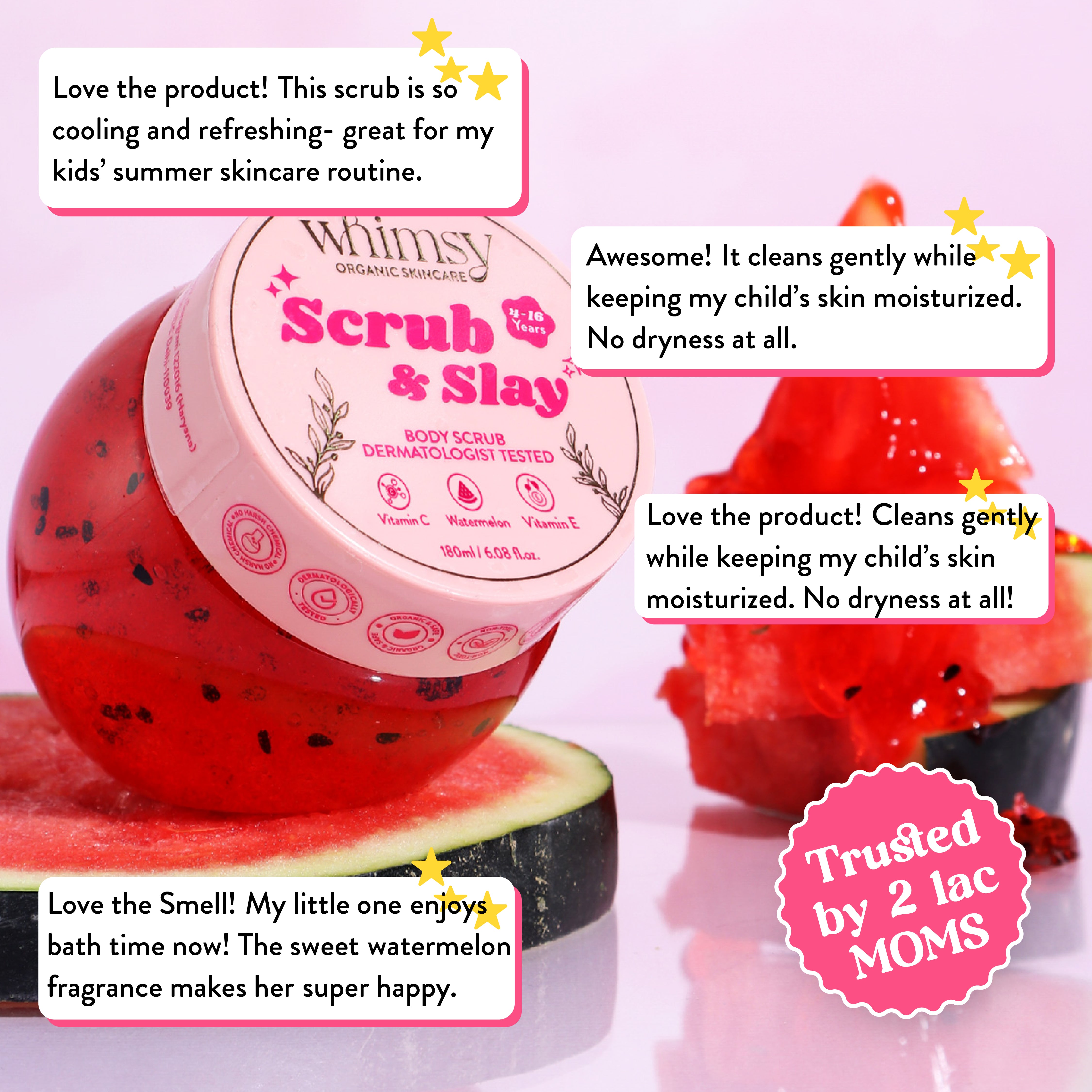 Whimsy Watermelon Body Scrub (4-16 Years)