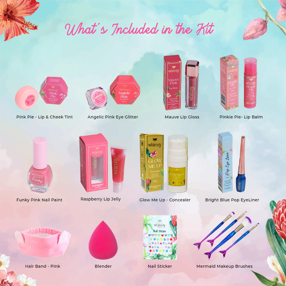 Whimsy Make U Pretty Beauty Kit - Pack of 15