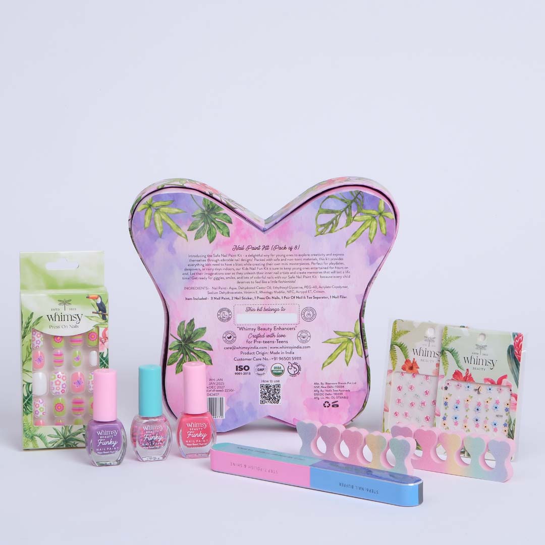 Whimsy Nail Paint Gift Set (Pack of 8)