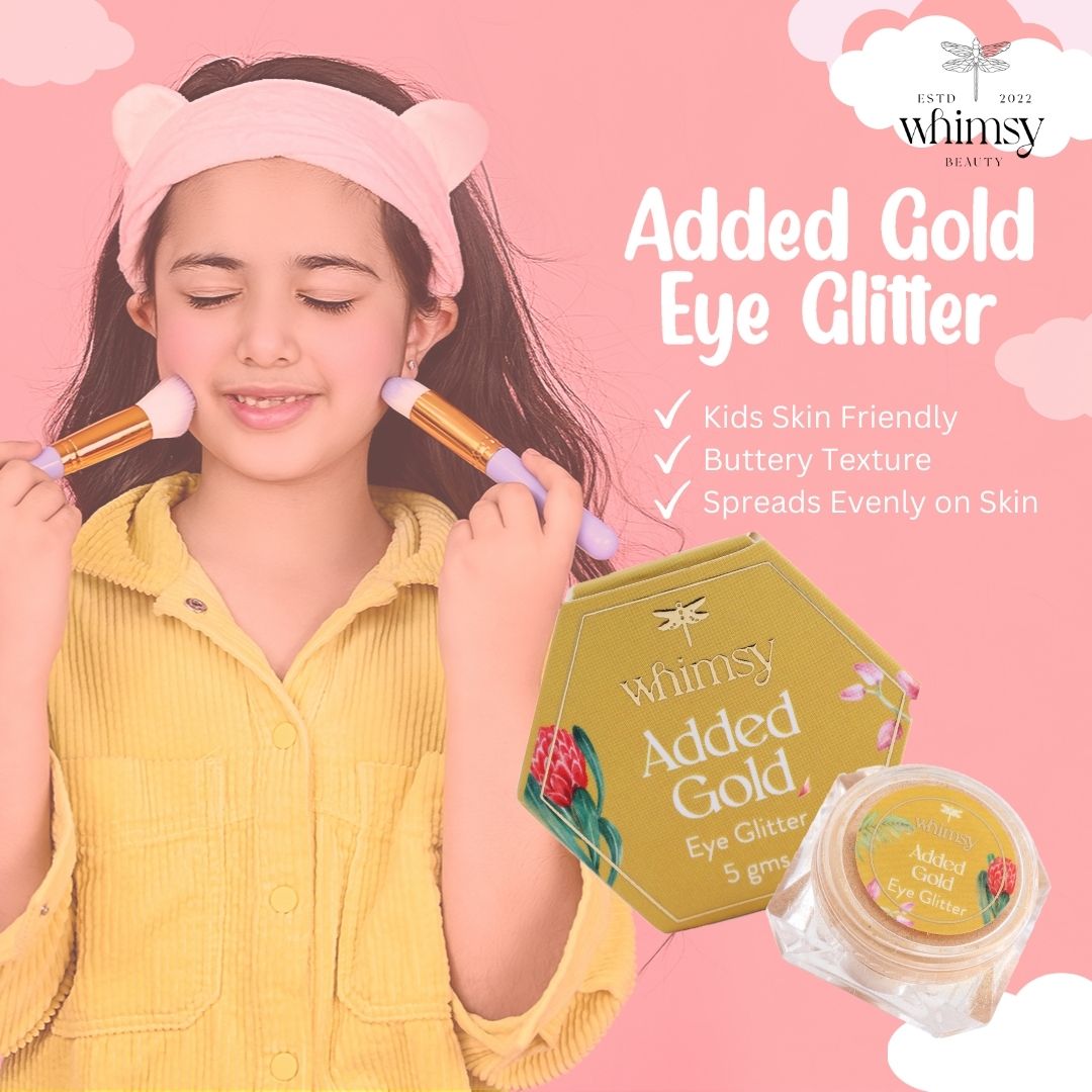 Added Gold - Eye Glitter For Preteen and Teens Girls