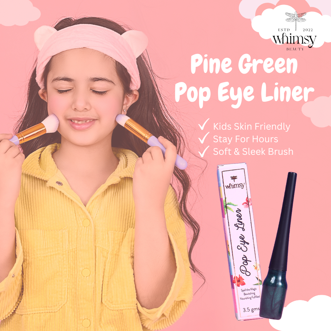 Pine Green -  Pop Eye Liner For Preteen and Teens Girls