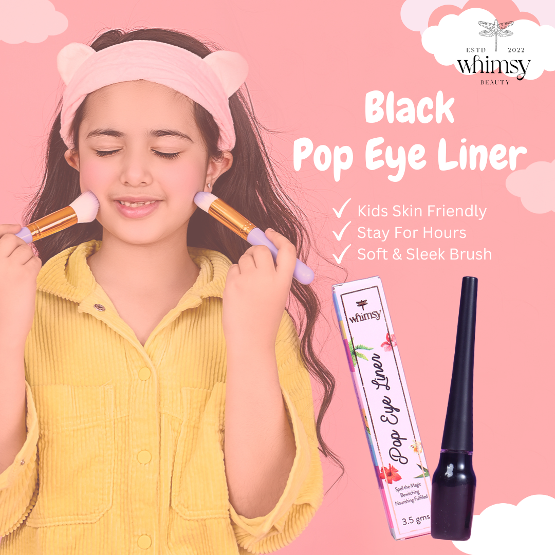 Black -  Pop Eye Liner For Preteen and Teens Girls