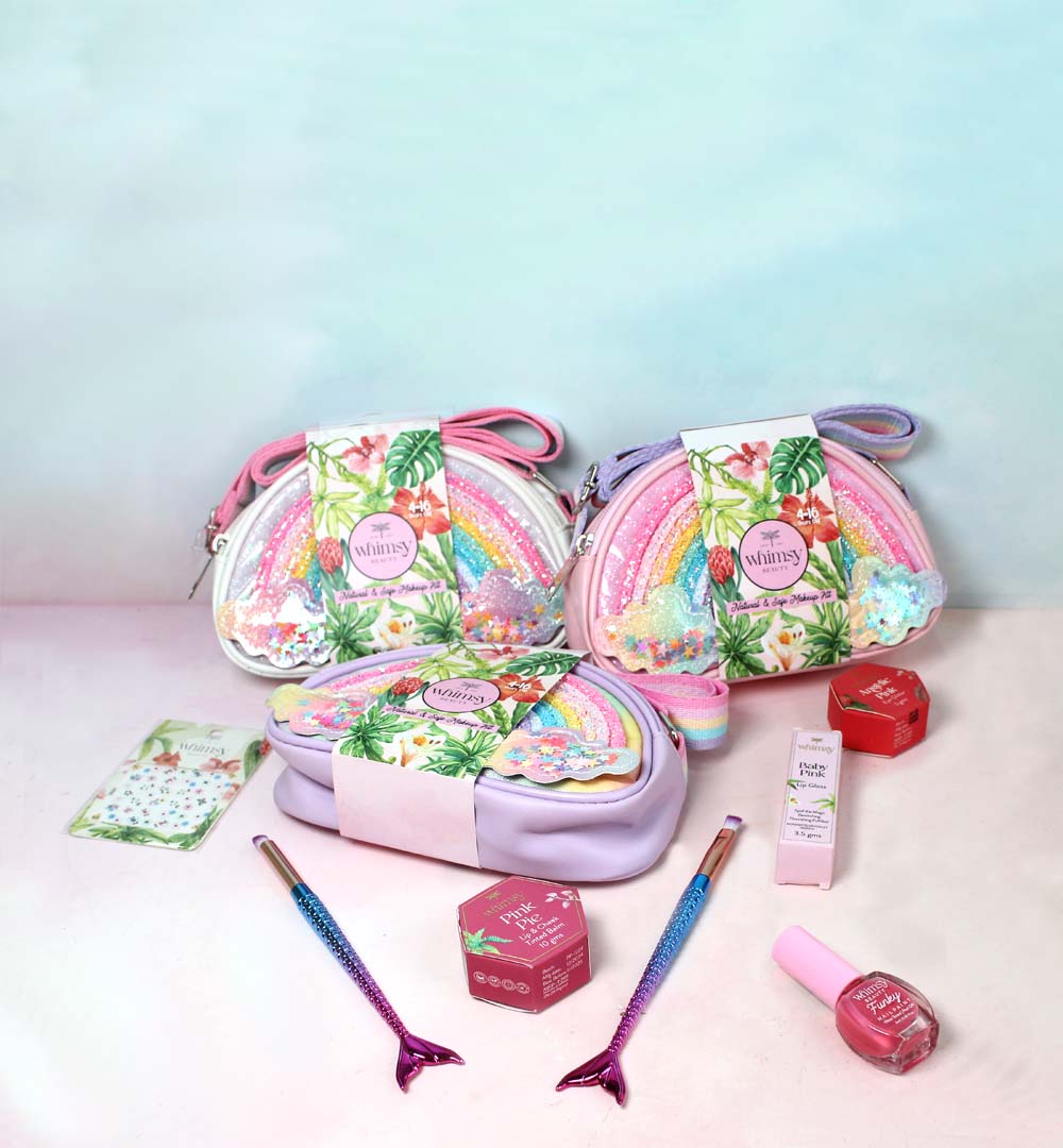 Whimsy Rainbow Sling Bag Gift Set - Pack of 6