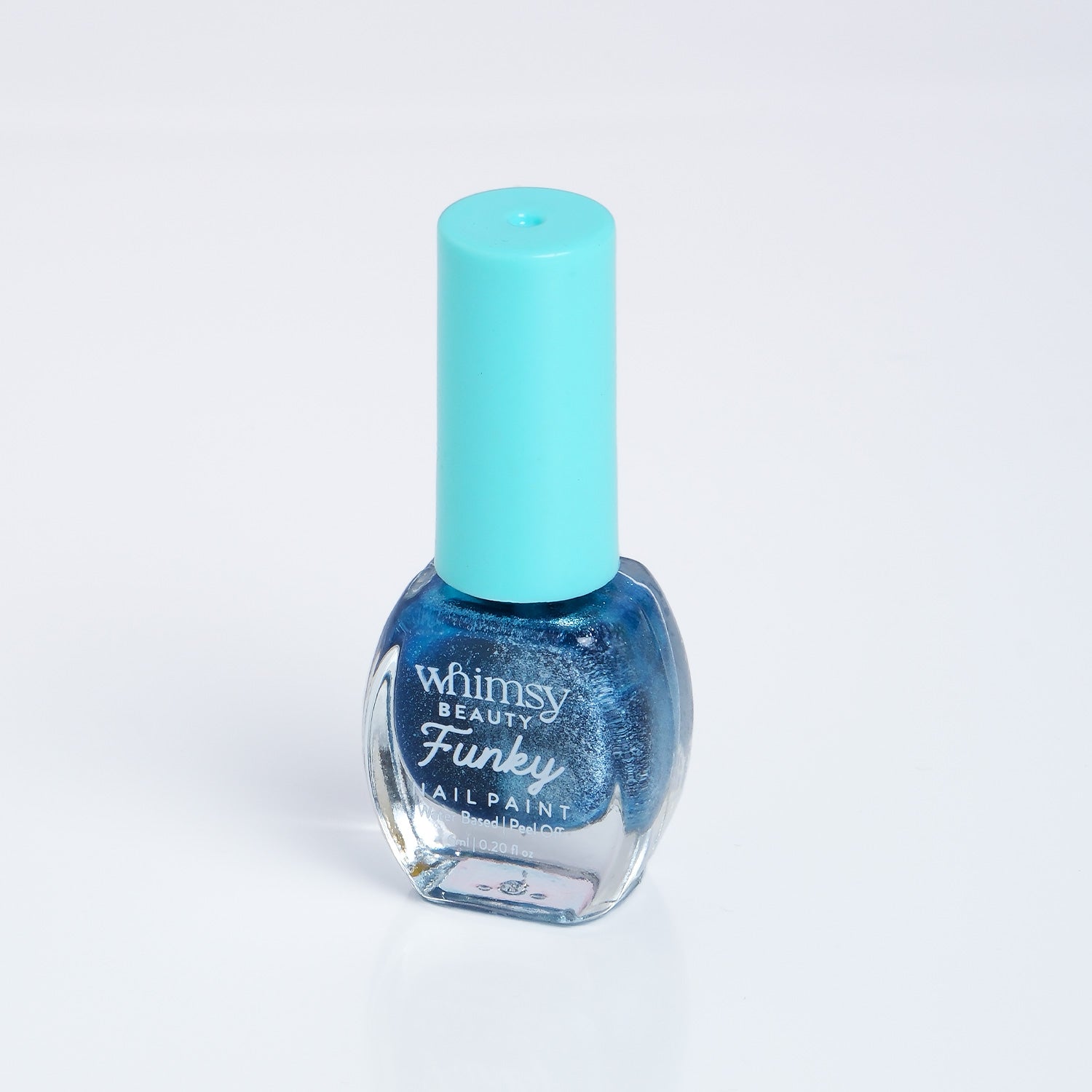 Whimsy Funky Blue Glitter Nailpaint