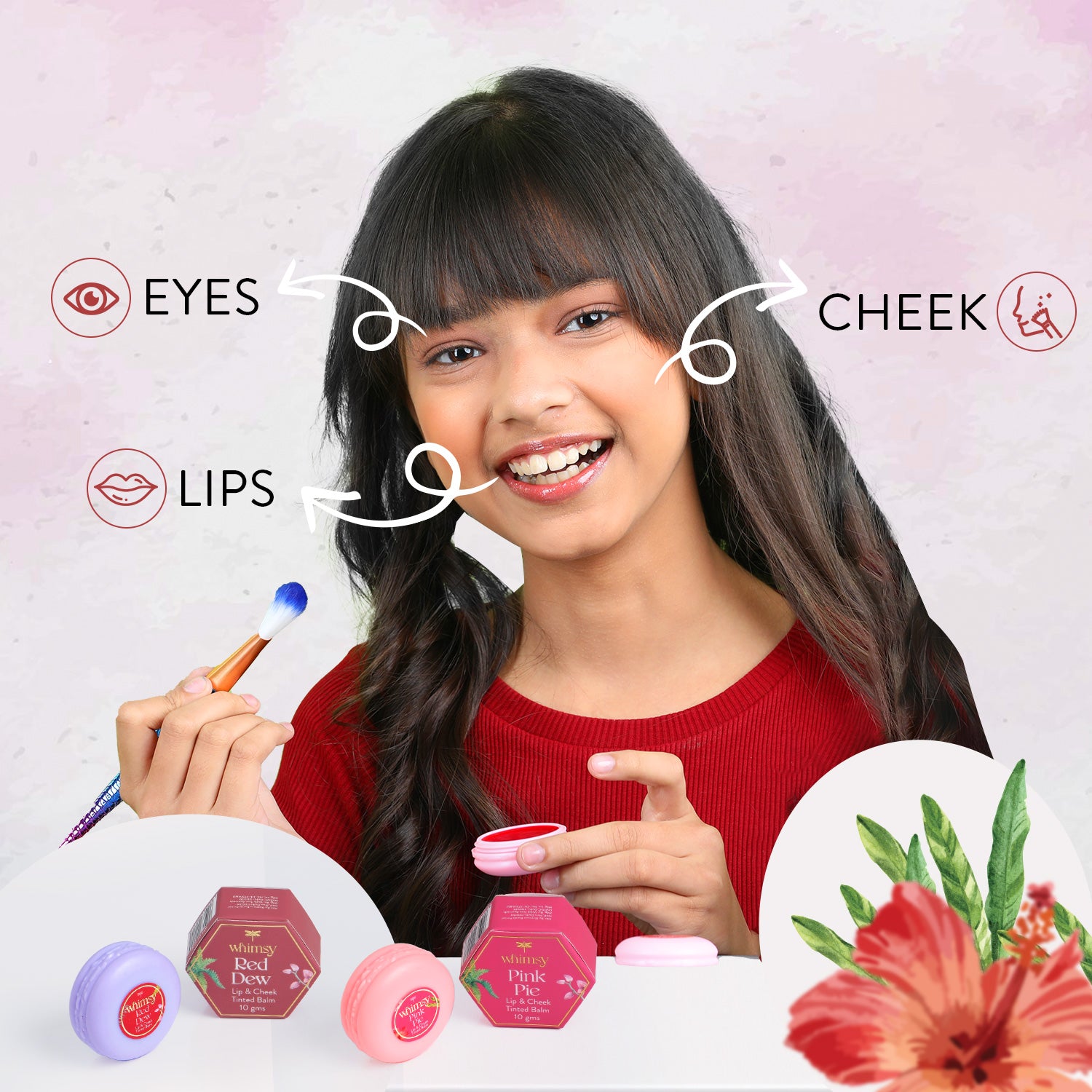 Whimsy Lip & Cheek Tint- Pack of 2