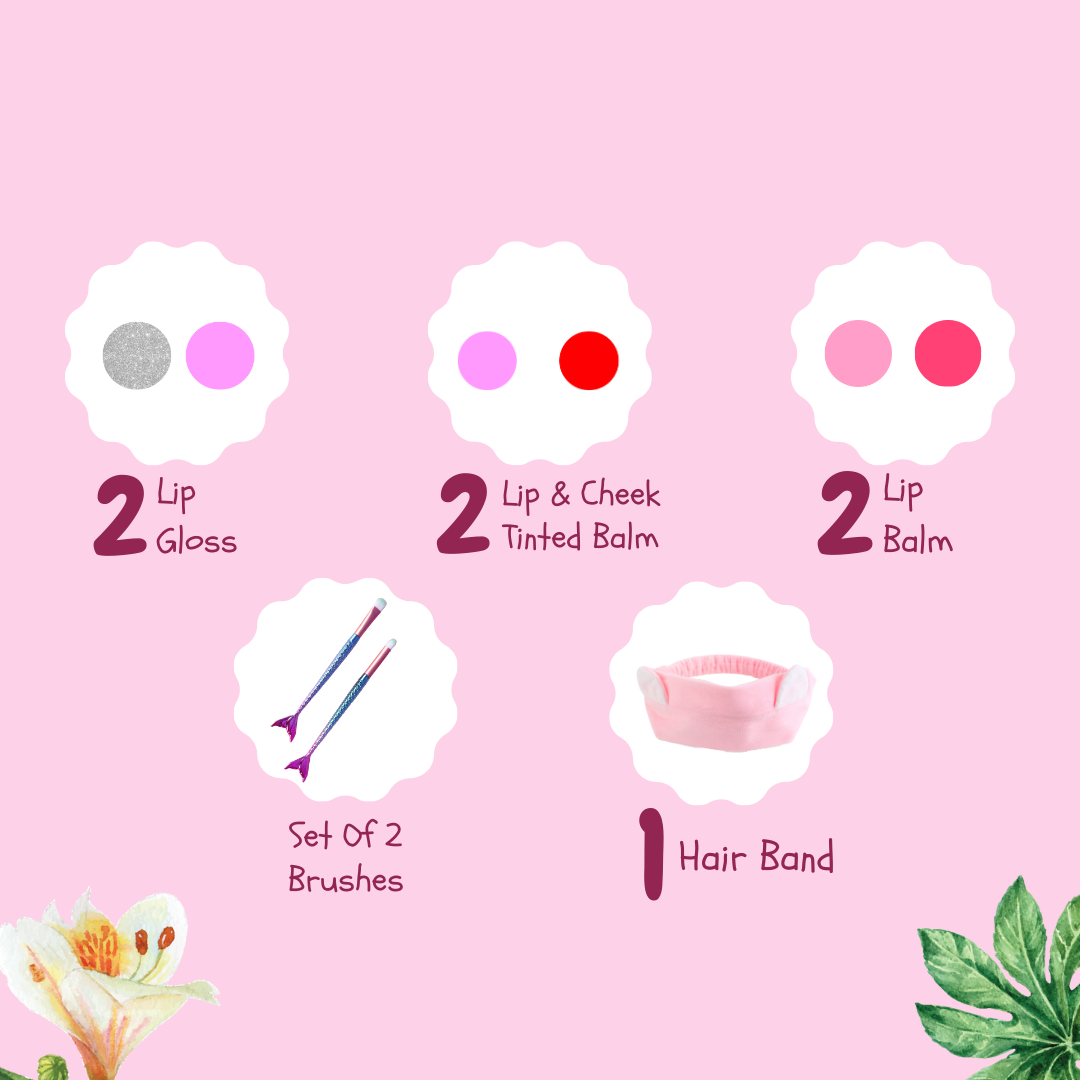 Liplicious Beauty kit - For Girls (pack of 6)