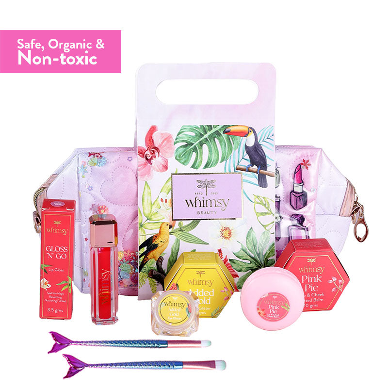 Whimsy Glitters Pouch Beauty Kit - Pack of 5