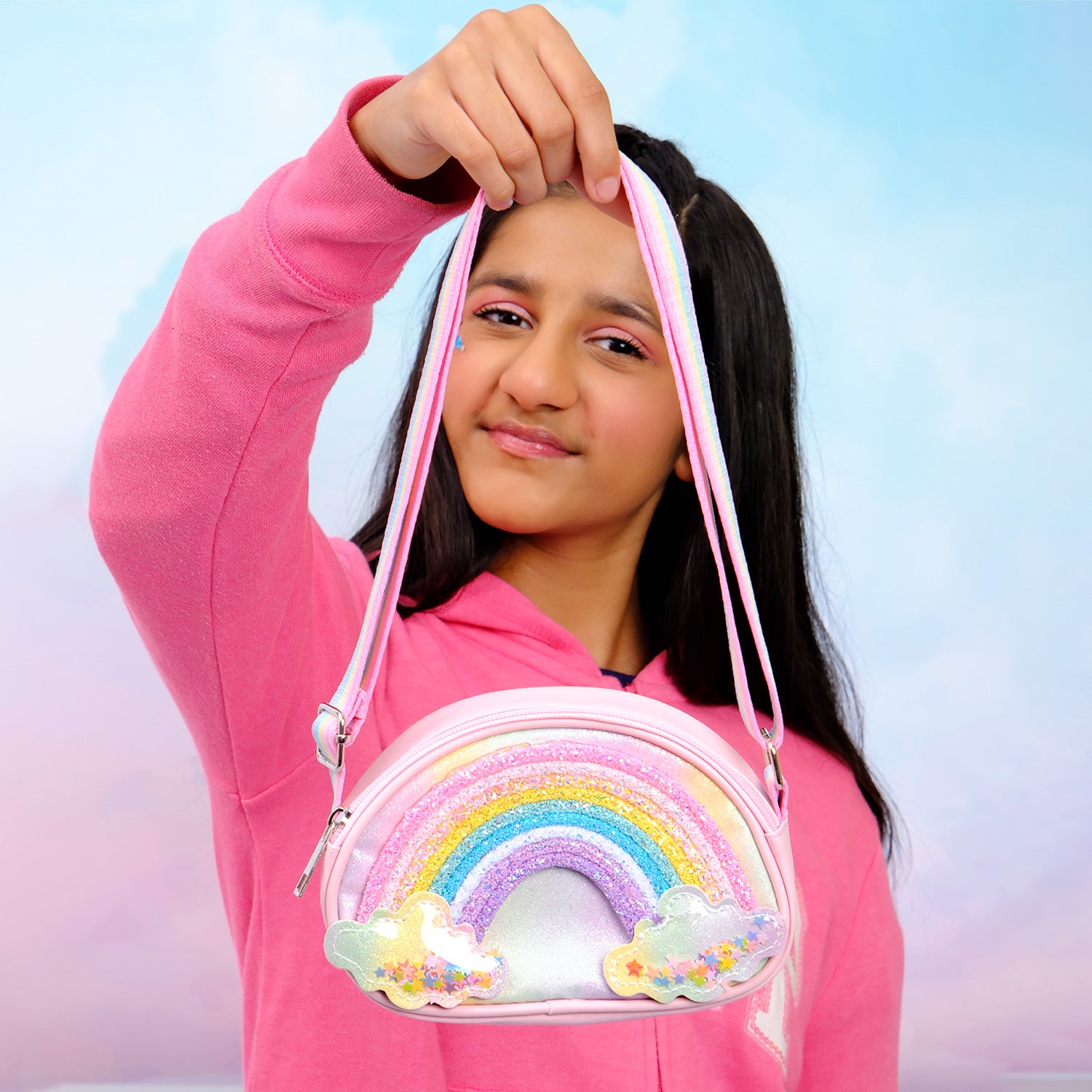 Whimsy Rainbow Sling Bag Gift Set - Pack of 7