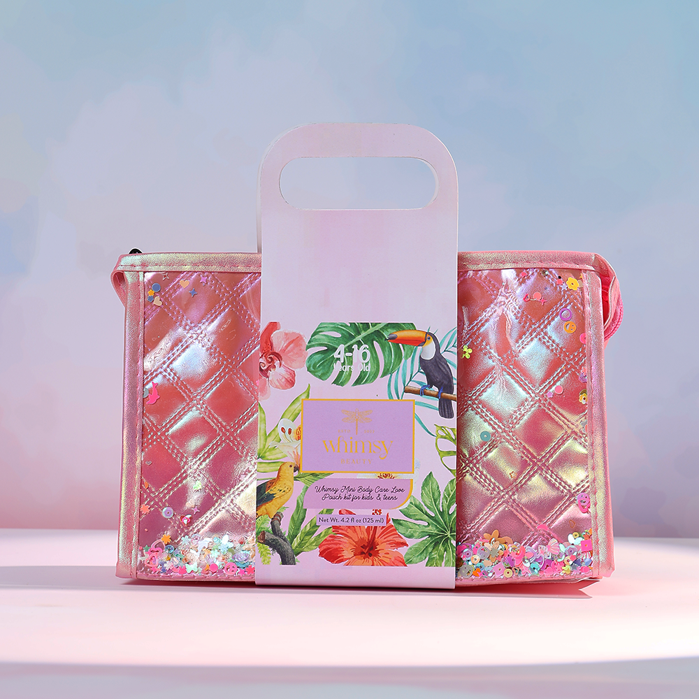 Whimsy Mini Body Care Love Pouch Kit For Kids & Teens