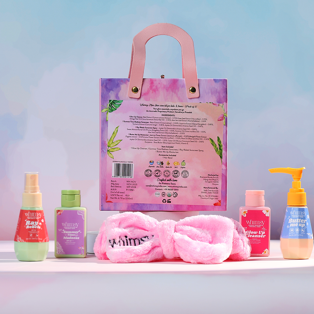 Whimsy Mini Skin Care Kit For Kids & Teens