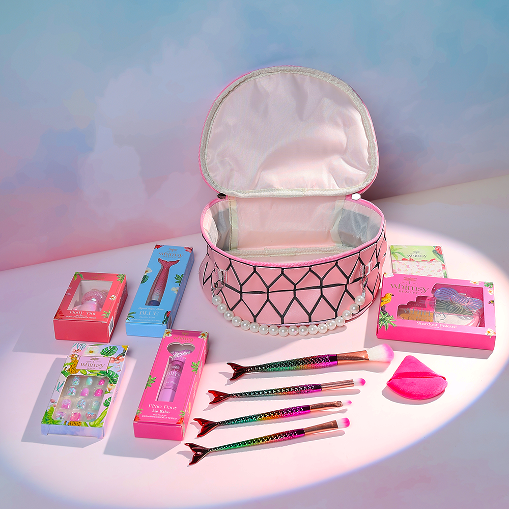 Whimsy Love Vanity Beauty Kit For Kids & Teens - Pack of 11