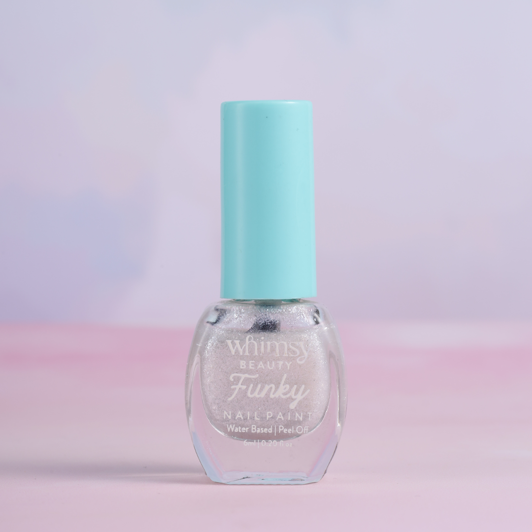 Whimsy Funky Silver Nail Paint