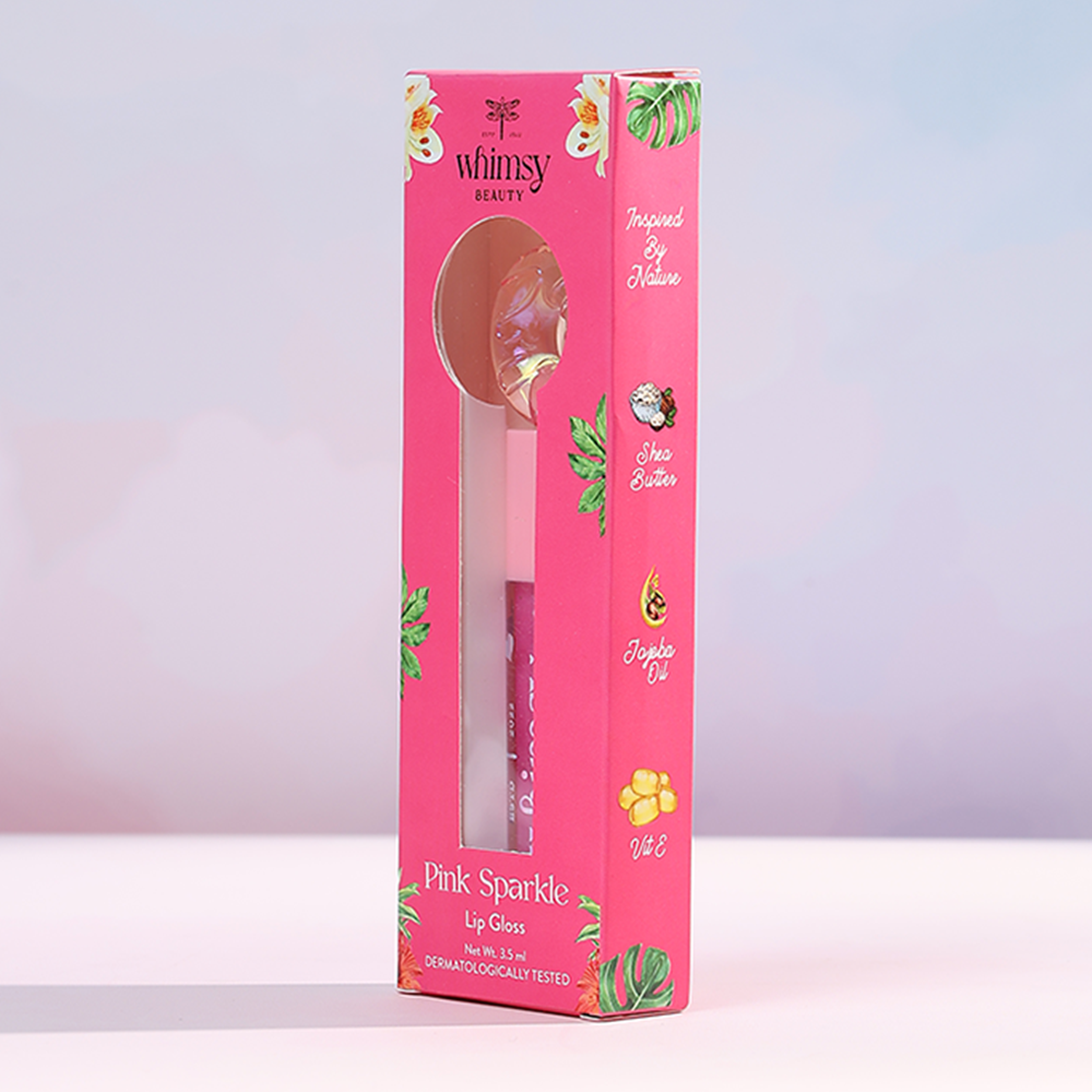 Pink Sparkle Lip Gloss