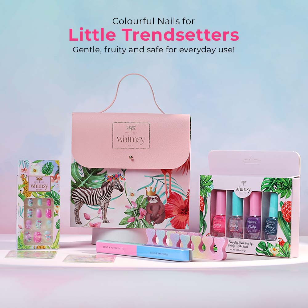 Whimsy Sweet Shine Nail Kit - Pack of 5