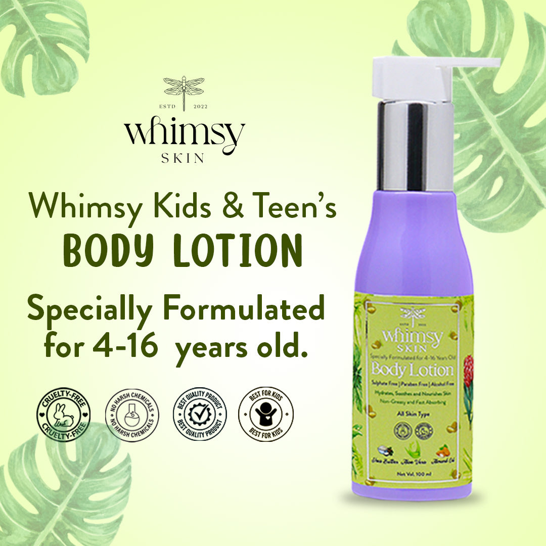 Whimsy Shea Butter Body Lotion (4-16 Years)