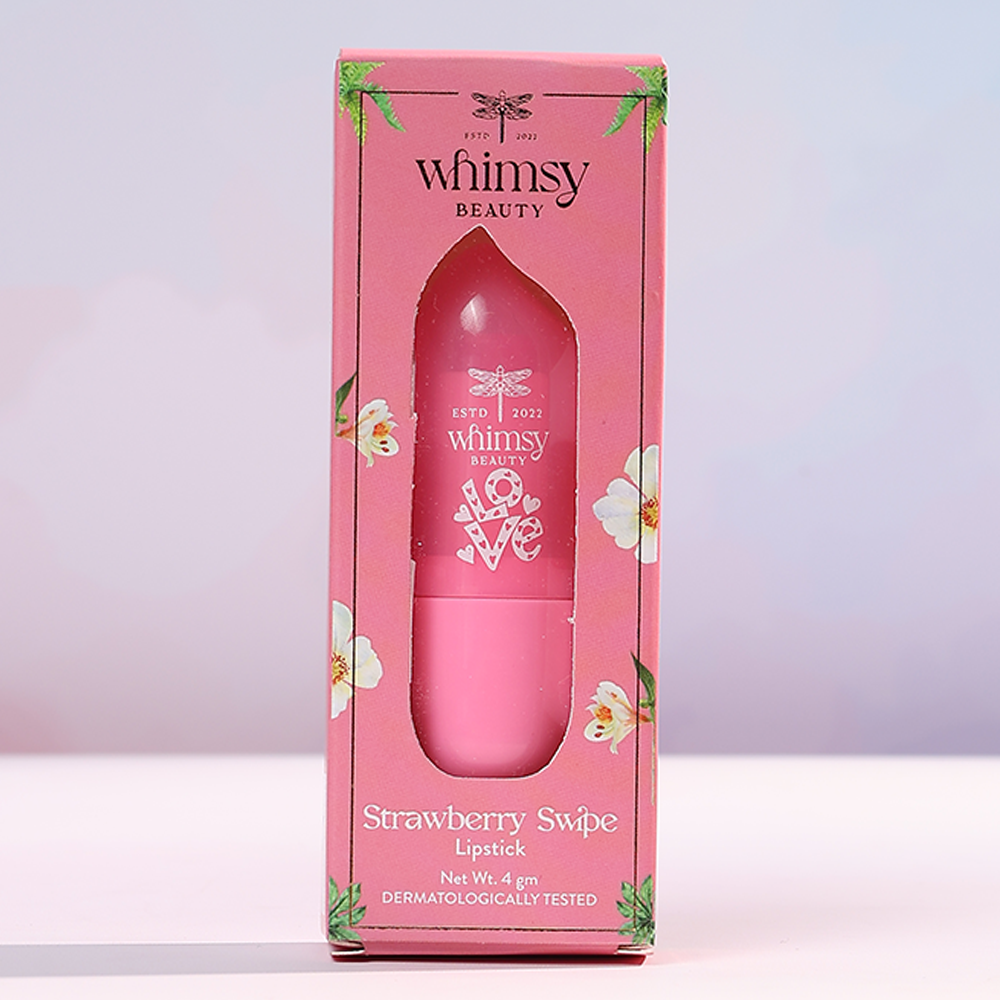 Whimsy Strawberry Swipe - Lipstick (Pink)