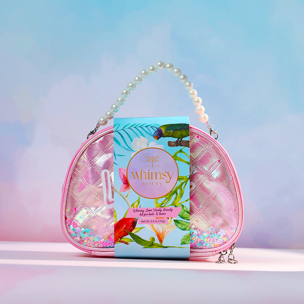 Whimsy Love Vanity Beauty Kit For Kids & Teens - Pack of 11