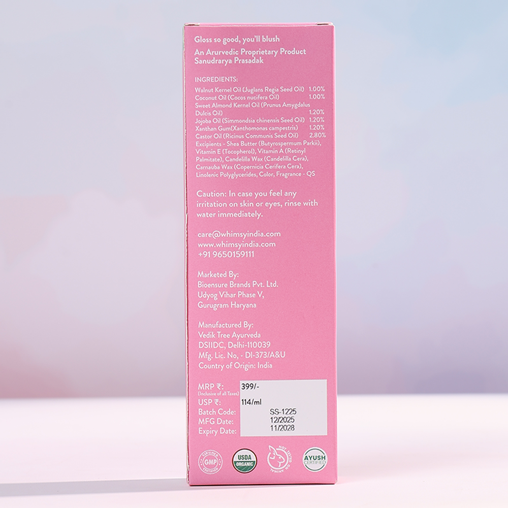 Silver Sparkle Lip Gloss