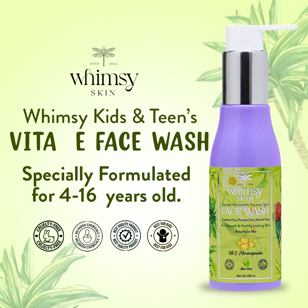 Whimsy Vitamin-E Face Wash (6-16 years)